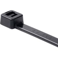 HellermannTyton 111-01264 GL200-PA11W-BK (100) Serre-câble 202 mm 4.70 mm noir 100 pc(s) R012261
