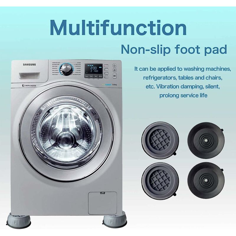 Machine à laver Appliance Amortisseur anti vibration Pieds Pad lot de 4 