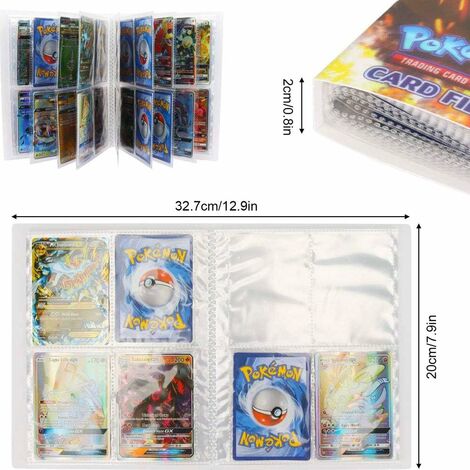 Albums Pokemon GX EX Trainer 30 Pages Peut contenir jusquà 240 Cartes Albums de Cartes à Collectionner Funmo Pokémon Carte Album Classeur pour Cartes Pokemon Porte Carte Pokemon 