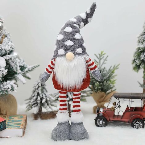 Décorations De Noël Père Noël GNOME Tomte Poupée Ornement Santa Figurines Suédoises Cadeaux De Nains Scandinaves pour Enfants Famille Amis De Noël 
