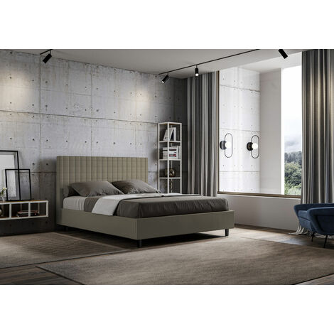 ITYHOME - Letto Sunny 120X200 Rete e Contenitore Bianco