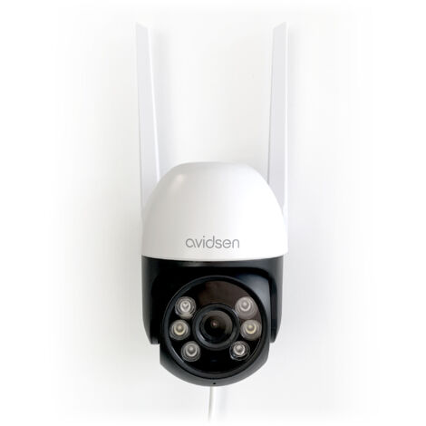 Caméra de sécurité HomeCam 2K PTZ extérieure motorisée connectée Avidsen Home  - Avidsen - 127154