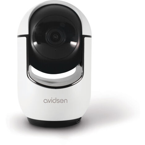 Avidsen – Caméra de surveillance intérieure motorisée 2,5 K – Vision nocturne 10m – Couverture 355°/155° – Connectivité Wi-Fi – 127158