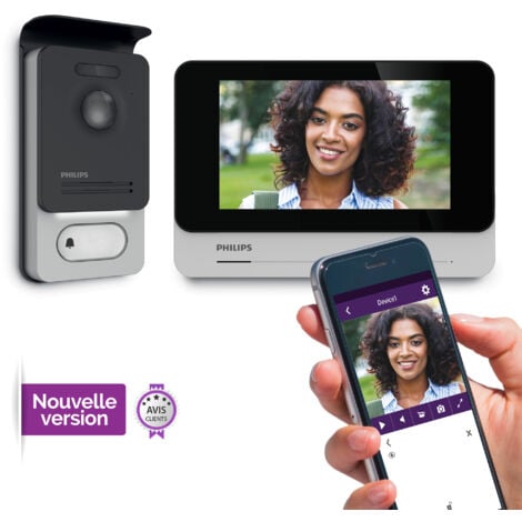 Visiophone connecté PHILIPS WelcomeEye Connect 2
