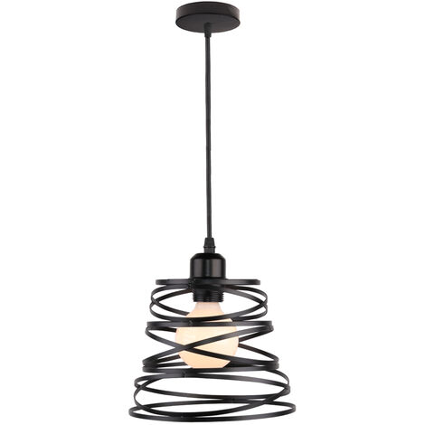 Lampadari a Sospensione Moderni Lampadario Paralume Creativo Design Spirale a Cascata per Camera da Letto Soggiorno Cucina Sala da Pranzo - 1 Pezzo (1/5)