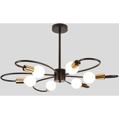Lampadario A 10 Luci Sputnik Floreale In Vetro Di Murano E Ottone Nello Stile Di Venini Anni 39 60