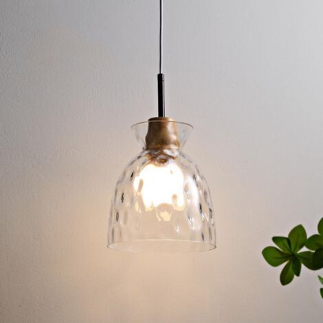Lampada a sospensione Lucide Marius 7 luci vetro fumé acquista ora