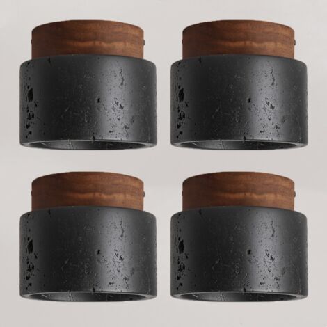 Lampada Da Parete E Soffitto E27 In Metallo, Stile Vintage Industriale, Nero, 12x10 Cm, Per Interni, Corridoio, Camera, Bar, Lampadina Esclusa