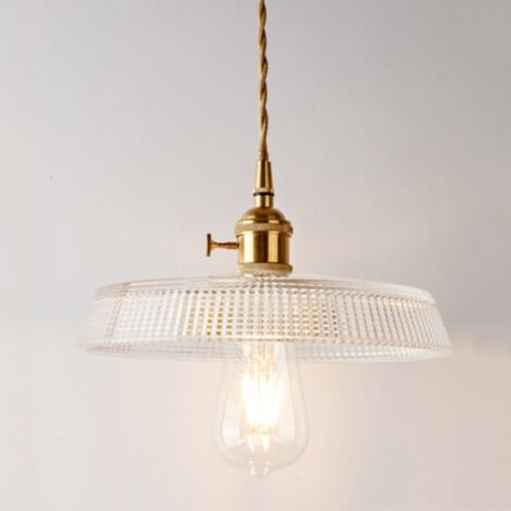 B.K.Licht Lampadario A Sospensione, Plafoniera Led Soffitto, Set Da 2, Diametro 30cm, Per - Foto 9