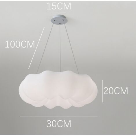 Lampadario Soggiorno Moderna LED Lampada a Sospensione Interna Luce Soffitto Bianco Luce Bianco Fredda