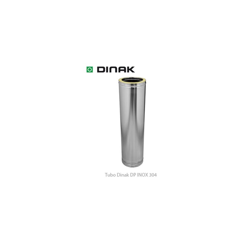 Tubo Dinak DP Inox 304 de pared doble 460mmx150mm460mmx150mm