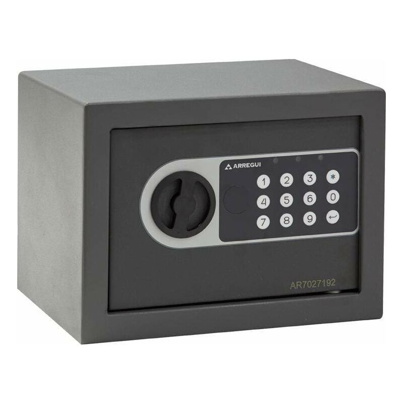 ARREGUI Class T17K Caja Fuerte de Acero con Cerradura de Llave, Caja de  Seguridad para Casa