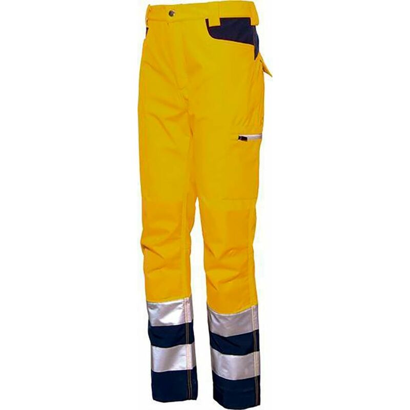 Pantalon Alta Visibilidad Gordon Issaline - Amarillo - azulXL