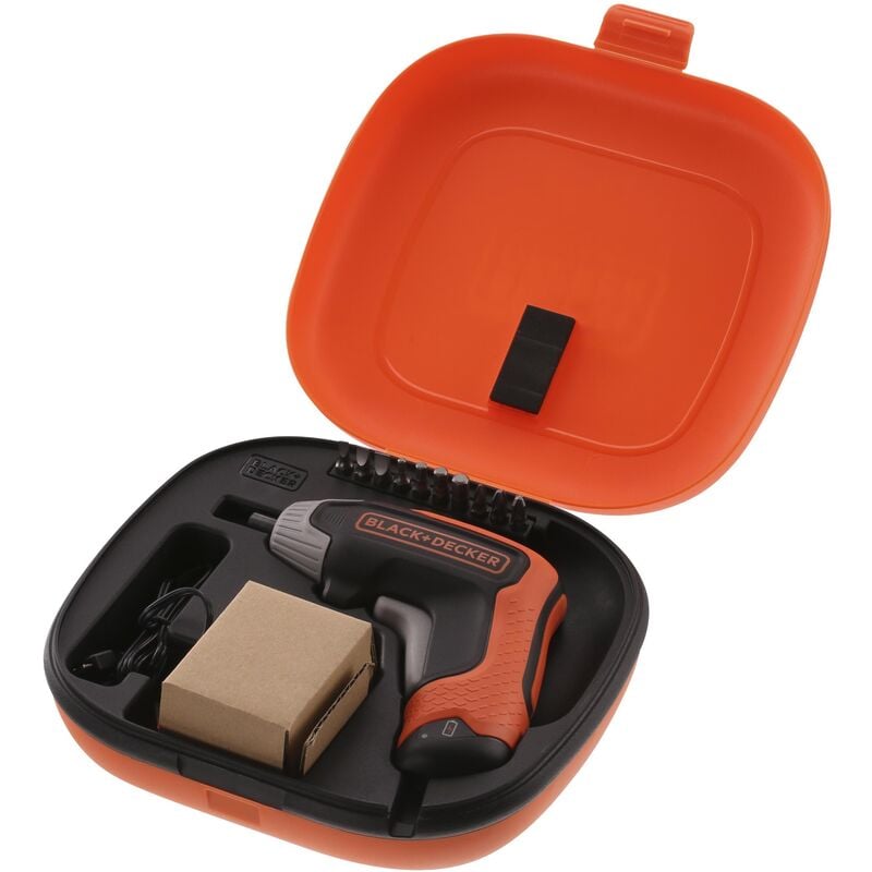 BLACK & DECKER ATORNILLADOR BCF611CK-QW 3,6V 1,5AH CON 10 ACCESORIOS