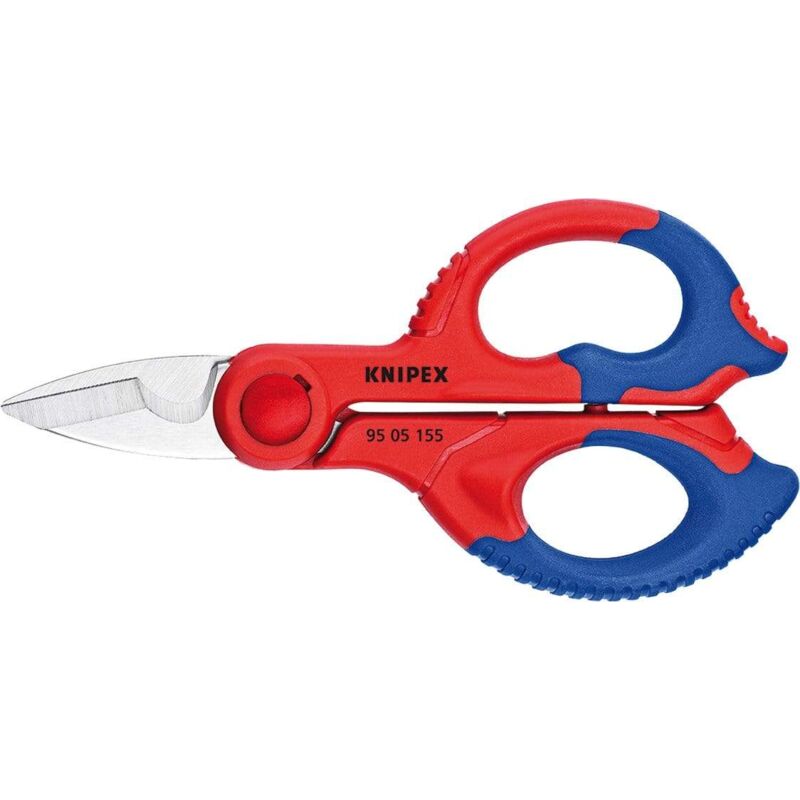 Tijera De Electricista knipex 95051 55sb para 15.5 cm 95 05 155 cartulina 9505155sb