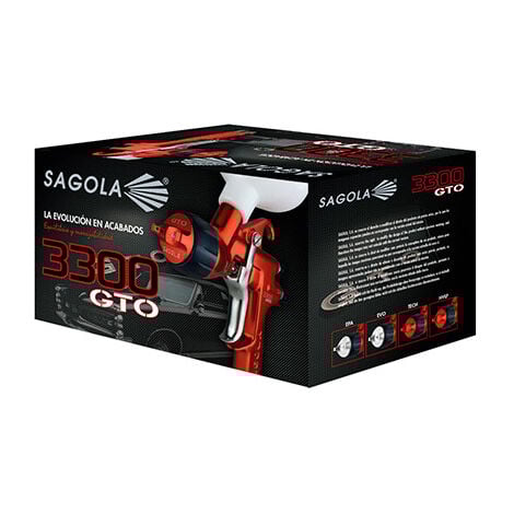 Pistola de gravedad Sagola 3300GTO 1.6