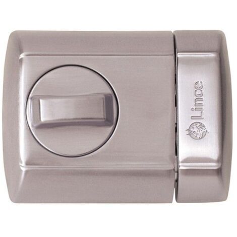 Cerrojo Lince Supra simple 4940-HC Niquelado