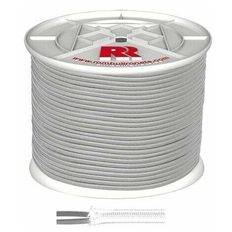 Cuerda elÁstica 08mm pp/pl int. latex blanca 100mt rombull (1/4)
