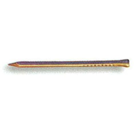 Clavo Fijacion Cabeza Conica 01,5X025 Cobreado Fer 1.000 Pz