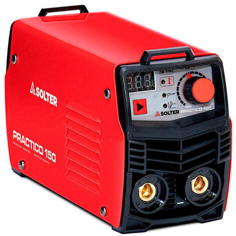Equipo soldador 7000w inverter practico 150 con accesorios solter
