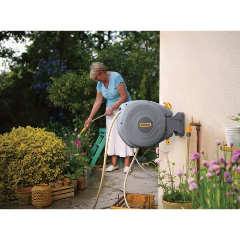 Hozelock Auto Reel - Manguera Jardín Enrollable 10m 10m