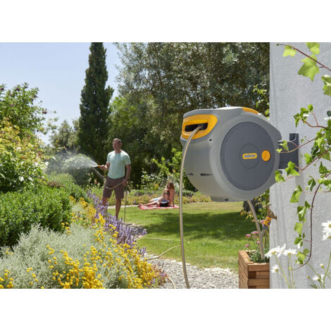Hozelock Auto Reel - Manguera Jardín Enrollable 10m 10m