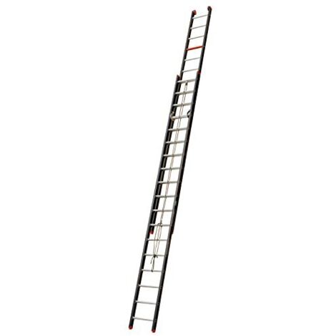 Altrex Mounter - Escalera Profesional de Aluminio Extensible Multifunción 2x18 peldaños (9,55m altura de trabajo)2x18 peldaños (9,55m altura de trabajo)