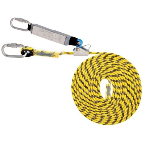 Safetop Cuerda+Altochut 81233/12MM-30MT ABS+Mosquetón