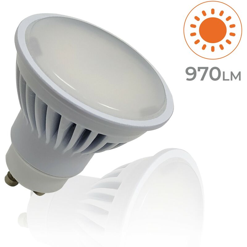 Ampoule LED dimmable GU10 6W 120º différentes tonalités - Ampoules