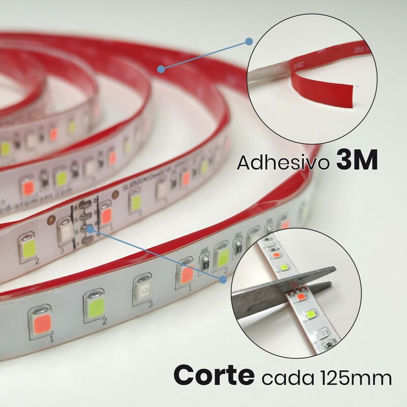 Kit de connexion pour ruban LED 220V direct 120LED/m sécable tous les 10cm
