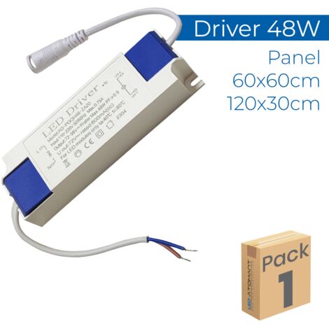 Driver 48W pour panneau LED 60x60cm 120x30cm
