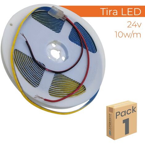 Ruban LED 1m 120 LED/m 9,6W/m 24V bleu