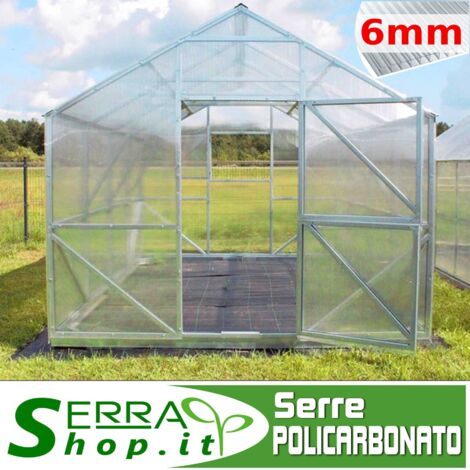 Serra Oasi 3x4m con copertura policarbonato alveolare 6mm (1/5)