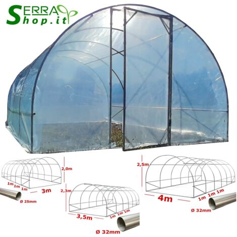 Serra Easy Plus 3,5x5m con copertura PE 200MC