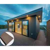 Listoni WPC Plane 15m² per rivestimenti colore Rovere listone 150x2200mm spessore 11mm