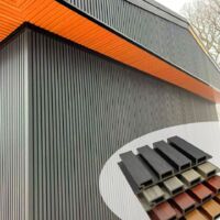 Listoni WPC Elegant 20m² per rivestimenti colore Grigio listone co-estruso 219x2200mm spessore 26mm