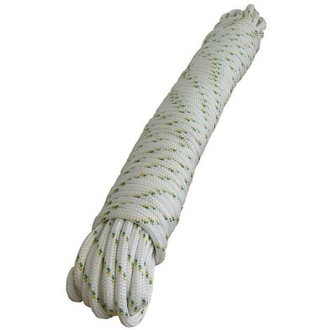 PCA-1206 10 mm 200 M Corde de polyester tressés double. Force de rupture : 2200 kg. (1/3)