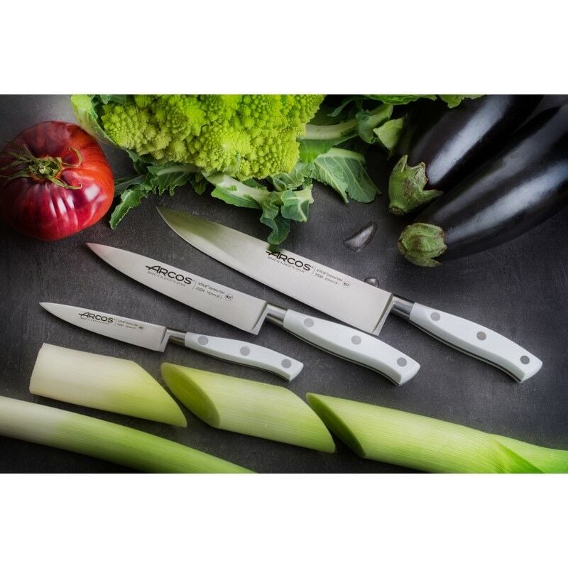 Cuchillo Arcos Set Jamonero con afilador chaira - Niza