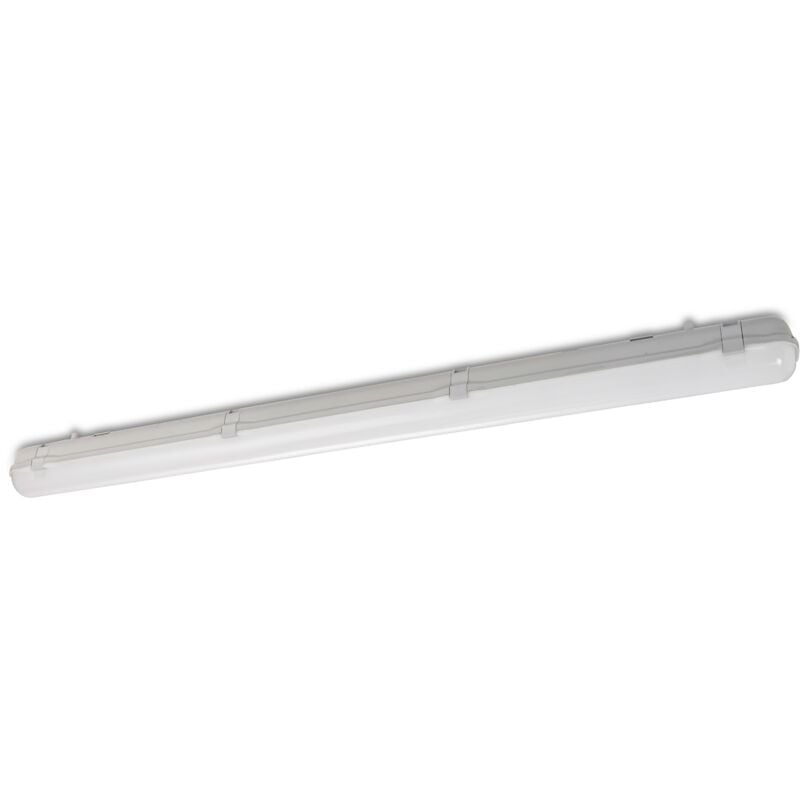 LEDS·C4 Plafon Ip65 Solid 1260Mm Led 17,5W 4000K Gris 1835Lm