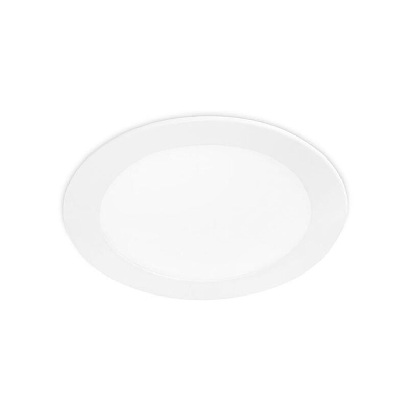 FORLIGHT Easy Round Ø170mm downlight en formato circular con luz led blanco cálido 3000K en color blanco