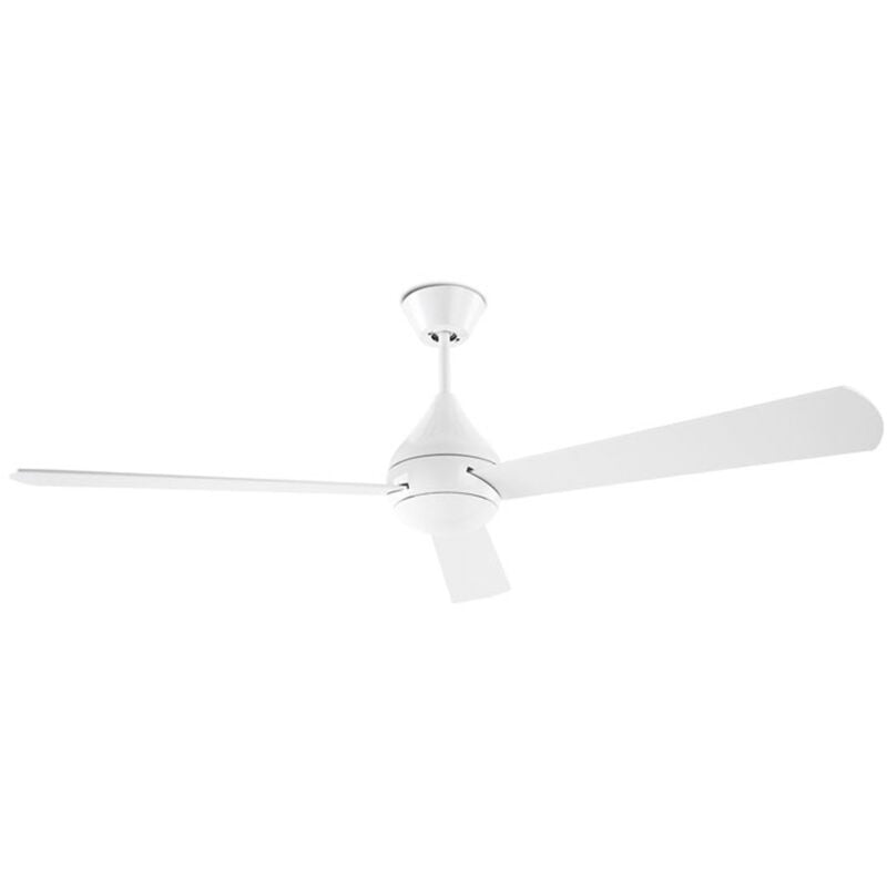 Ventilador Ip20 Tupai ø1320mm blanco brillante ledsc4 dc corriente continua reversible 1320