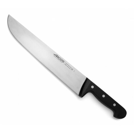 Cuchillo de carnicero Arcos Universal 283304 de Acero Nitrum, con Mango de Polioximetileno y hoja de 30 cm en estuche