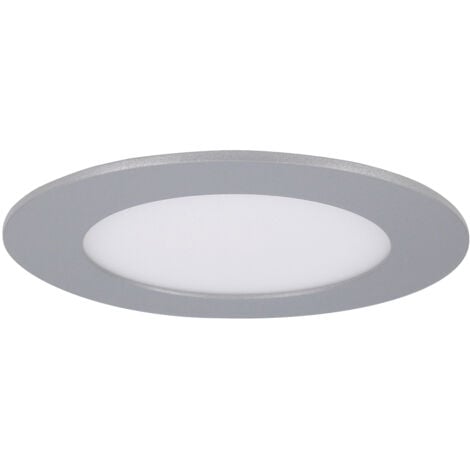 Easy round downlight redondo con luz led en color blanco neutro 4000k Ø 120mm en color gris
