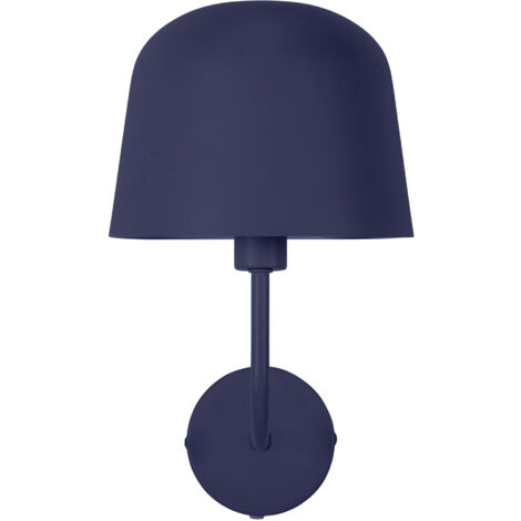 FORLIGHT Fres aplique interior en azul para bombilla E14 (1/5)