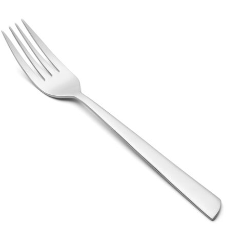 Arcos Tenedor de Mesa - Monoblock de una pieza en Acero Inoxidable 18/10 y 200 mm - Color Plata