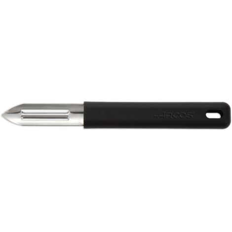 Arcos Pelador de Patatas Pelapatatas Pelador de Verduras - Acero Inoxidable 60 mm - Mango de Polipropileno Color Negro (1/3)