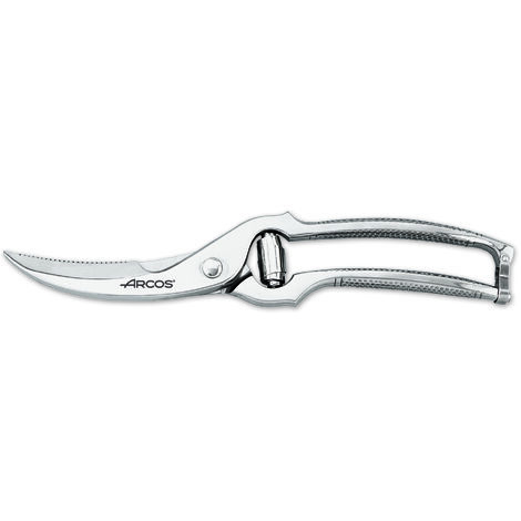 Arcos Tijeras para pollo - Hoja de Acero Inoxidable Forjado de 250 mm - Mango de Acero Inoxidable Forjado - Color Plata (1/5)