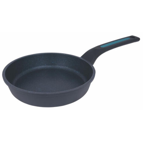 Arcos Sarten Antiadherente 28 cm  Aluminio Fundido  Apta cualquier cocina  Mango Ergonómico Plástico y Silicona  Negro y Azul