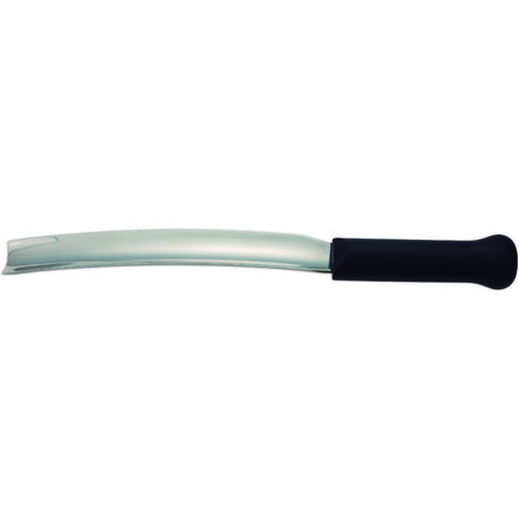 Gubia Arcos 790200 con hoja de acero inoxidable y mango de Polipropileno  de 225 mm funda Display