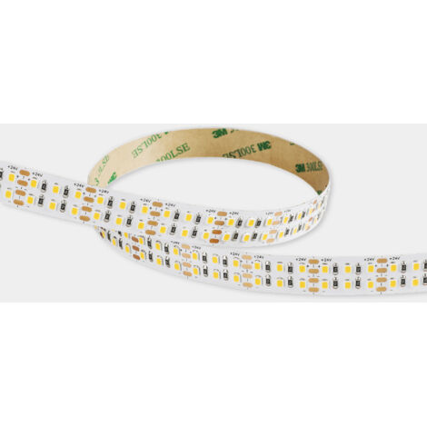 LEDS C4 Tira LED ON Advanced Double LED 96 Blanco Cálido - 3000K CRI 90 IP20 7647LM para Interior de Techo o Pared en Cocina, Oficina, Sala de Estar